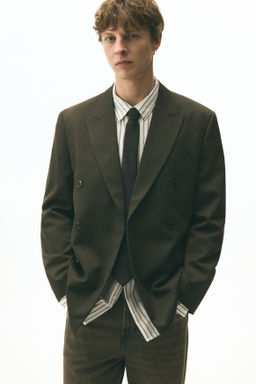Americana de doble botonadura Relaxed Fit - H&m фото 3