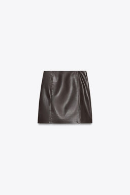 HIGH-WAIST MINI SKIRT - Zara фото 5