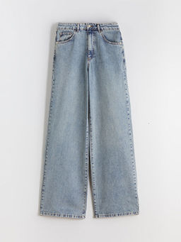 Wideleg Kad?n Jean Pantolon