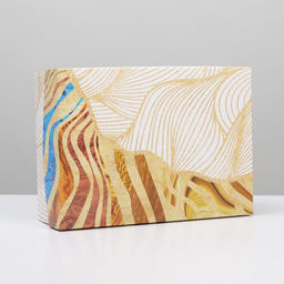 Коробка складная Текстура, 21 15 7 см - Дарите счастье фото 2