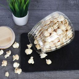 Банка для сыпучих бамбуковая крышка рифленая 1000 мл /LCSC2433/уп 60/ - Галеонтрейд фото 16