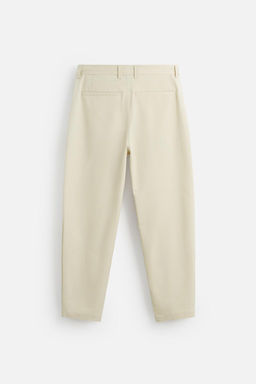 VISCOSE BLEND CHINO TROUSERS - Zara фото 7