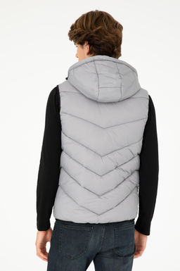 Мужской светло-серый жилет - U.s. polo assn фото 5