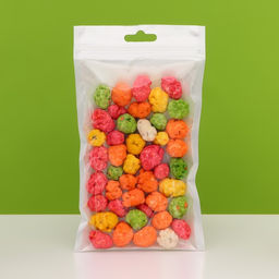 Цена за 100 шт. Пакет Zip-lock ПП, белый, со сплошным окном, плоский, еврослот,10×18 см