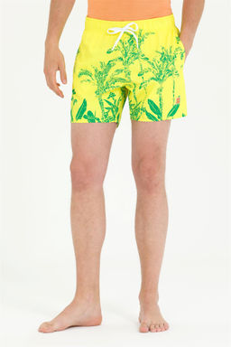 Мужские зеленые шорты для плавания - U.s. polo assn фото 2