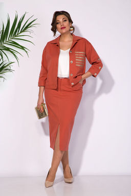 Костюм Liliana 1285 терракот