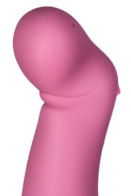 Нереалистичный вибратор Satisfyer Vibes Petting Hippo, силикон, красный, 22,9 см.  фото 15