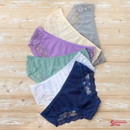 Трусики женские бикини с кружевом DX-2060, BIKINI