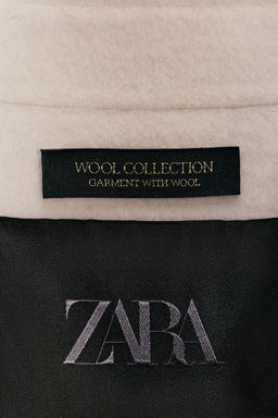 WOOL JACKET WITH ZIP ZW COLLECTION