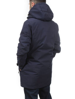 2182 DK. BLUE Куртка мужская зимняя облегченная (130 гр. холлофайбер)