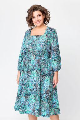 Блуза Swallow 803.2 черный+серебряный узор фото 1017