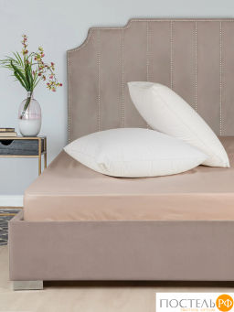 Простыня на резинке Dome ЛОРЕНО хлопок-сатин с-кор.