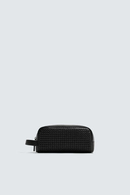 BRAIDED TOILETRY BAG
