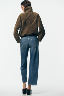 JEANS Z1975 STRAIGHT LOOSE MID-WAIST - Zara фото 7