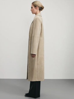 Пальто из искусственной замши / Zarina фото 6