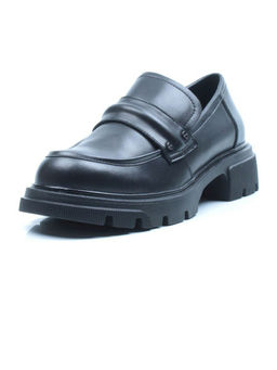 03-C1818-1 BLACK Лоферы женские (натуральная кожа)