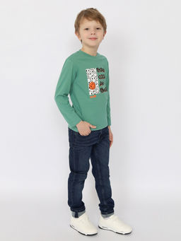 CRB wear/CSKB 63767-37-391 Джемпер для мальчика,зеленый/Ex.Cherubino  фото 2