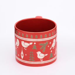 Кружка керамическая новогодняя Дорого внимание Новогоднее настроение, 320 мл  фото 2