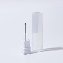 Фреза для маникюра, безопасная, 6 граней, 1.2×2.5 мм, в пластиковом футляре