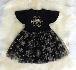 ПЛ543-Ф Платье Новогоднее ЦВЕТ: ЧЕРНЫЙ (QR)