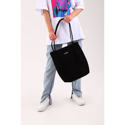 Сумка NAZAMOK, цвет черный, 40 х 35 см  фото 10