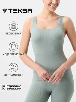 TEKSA WLT 001 Майка женская olive
