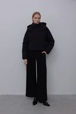 Стеганая куртка c капюшоном - Incity фото 8