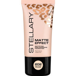 Stellary Матирующий тональный крем Matte effect тон 202 светлый фарфор