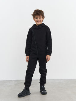 Комбинезон-косуха с капюшоном "Уголь" 7+