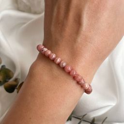 Браслет из Родохрозита - Радуга самоцветов фото 2