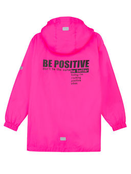 12321133 Куртка с полиуретановым покрытием для девочек (ветровка) - Playtoday фото 5