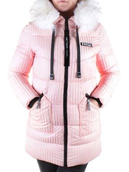 2032 PINK Куртка зимняя облегченная женская Yixiangyuan - Fashion фото 2