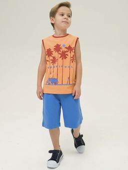 Уценка Pelican BFVV3321 майка для мальчиков  фото 6