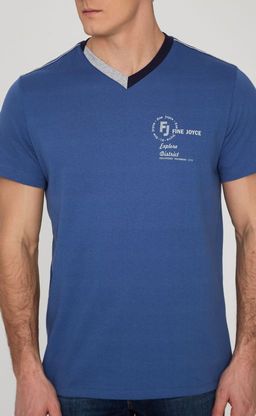 Футболка F911-06-019 jeans blue - Fine joyce фото 5