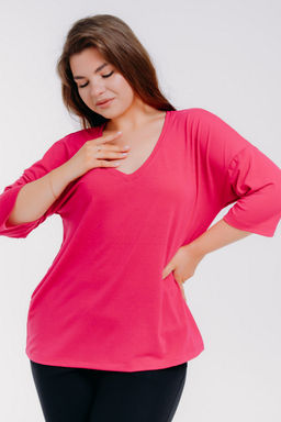 Футболка женская из вискозы Марина малина