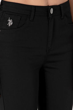 Kad_n Siyah Kanvas Pantolon Sepette S_rpriz _ndirim - U.s. polo assn фото 5