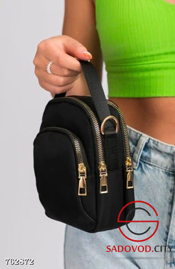 Женская текстильная сумка через плечо - Bruno фото 3