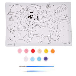 Картина по номерам для детей «Волшебство единорога», 20 х 30 см