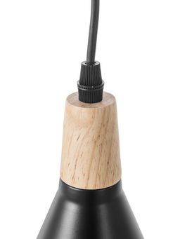 Светильник подвесной 10286/3, 3хE27, 40 Вт, чёрный