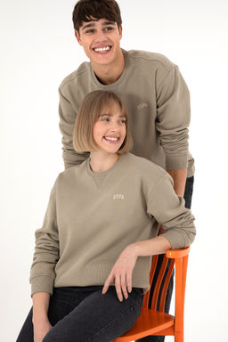 Мужской базовый свитшот светло-хаки Неожиданная скидка в корзине - U.s. polo assn фото 15