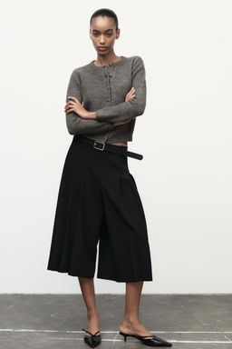 CARDIGAN WITH METAL BUTTONS