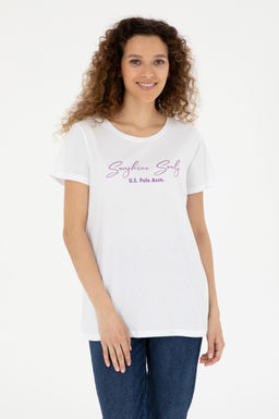 Футболка U. S. Polo Assn женская белая - U.s. polo assn фото 8