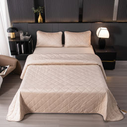 Велюровое покрывало ромб OVF037 240*260