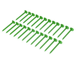 Набор колышков садовых универсальных №2 17см, D-4см 24шт АП 1211