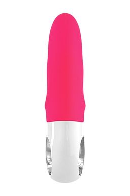 Вибратор Fun Factory MiSS BI, силикон, розовый, 17 см  фото 3