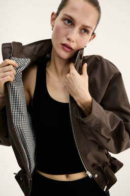 Chaqueta en sarga de algod?n - H&m фото 7