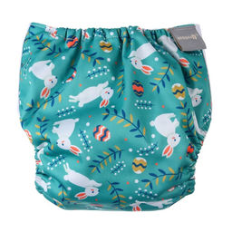 Трусики-подгузник, многоразовый, Зайчата - Крошка я фото 4