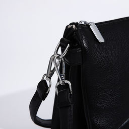 Сумка кросс-боди на молнии, цвет чёрный - Simaland фото 5