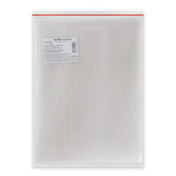 Канва K10 Gamma Stramin ФАСОВКА 60% полиэстер, 40% хлопок 150 х 100 см  2 см белый