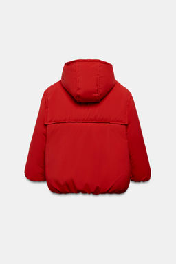 ANORAK CAPUCHA 60% PLUM?N 40% PLUMA ALAMARES / Rojo - Zara фото 6